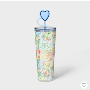 24oz Vacation Tritan Hydration TumblerWhite/Blue - Roller Rabbit x Target NEW